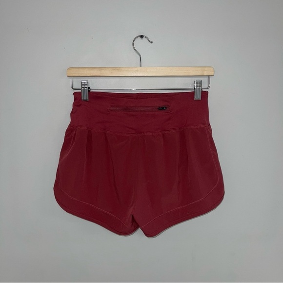 Champion Running Shorts Women's Size Small Brick Red 2.5" Inseam Stretch Knit - Picture 6 of 9